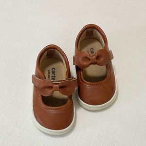 Carter's Just One You Baby Girls' Lily First Walker MJ Sneakers - Brown